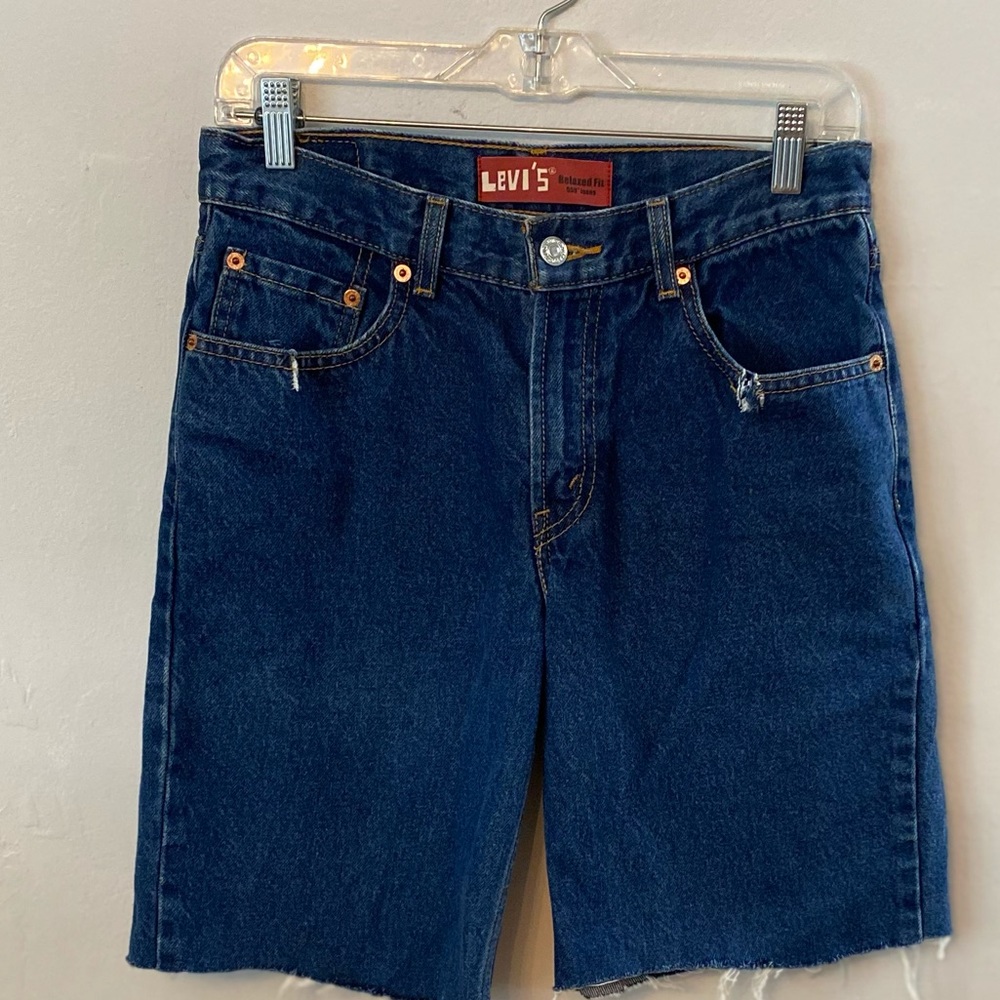 Vintage Levi’s 550 jeans-cutoff shorts